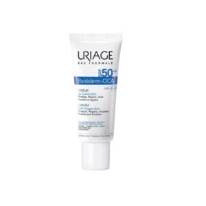 Crema cu SPF 50+ Bariederm Cica, 40 ml, Uriage