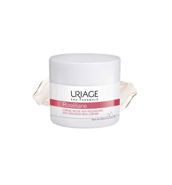 Crema cu Textura Bogata Anti-Roseata, Roseliane, 50ml, Uriage