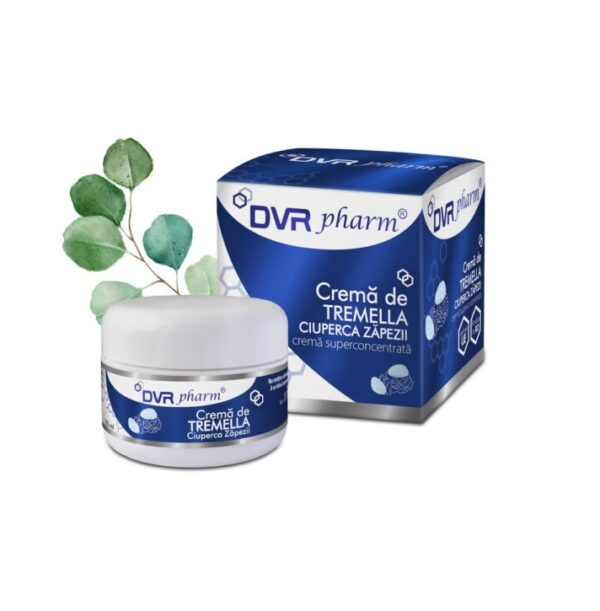 Cremă de Tremella, Ciuperca Zapezii, 50 ml, DVR Pharm