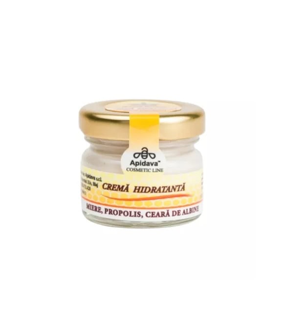 Crema Hidratanta cu Miere, Propolis si Ceara de Albine, 30ml, Apidava