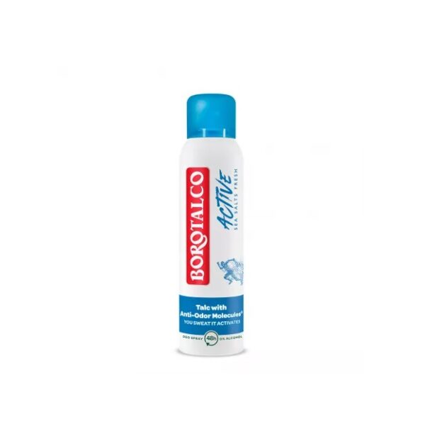 Deodorant Spray Active Sea Salts, 150 ml, Borotalco