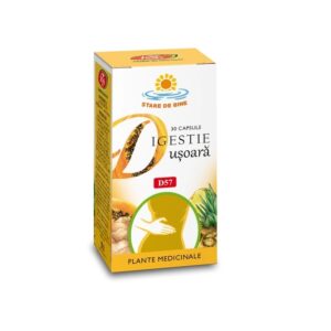 Digestie Usoara, D57, 30 Capsule, Fares