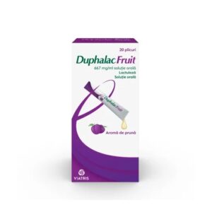 Duphalac Fruit, 667 mg/ml Soluţie Orală, 20 Plicuri, Mylan