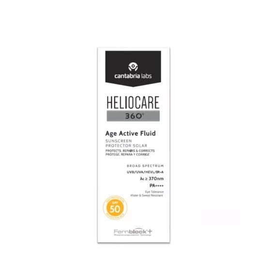 Fluid pentru Protectie Solara cu SPF 50 Age Active Heliocare 360, 50 ml, Cantabria Labs