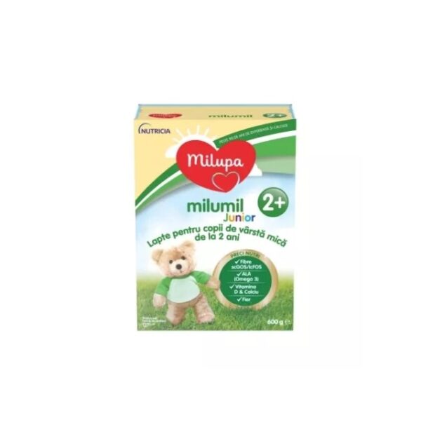 Formula de Lapte Milumil Junior, +2 Ani, 600 g, Milupa
