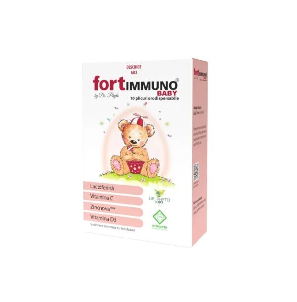 fortimmuno-baby-10-plicuri-orodispensabile-dr-phyto-O40610-farmacia-morpheus Fortimmuno Baby, 10 Plicuri Orodispensabile, Dr. Phyto