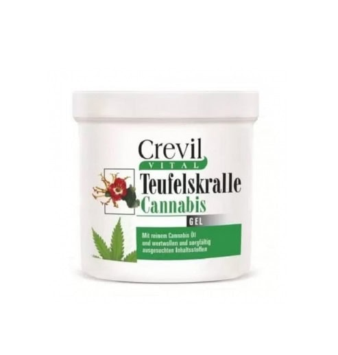 Gel Gheara Diavolului cu Canabis, 250 ml, Crevil