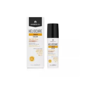 Gel Oil Free cu Pigment de Colorare si SPF 50 Heliocare 360º Color, 50 ml, Beige, Cantabria Labs