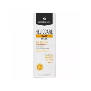 Gel pentru Protectie Solara cu SPF 50+ Heliocare 360 Color, Nuanta Bronze, 50 ml, Cantabria Labs