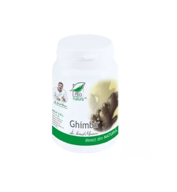 Ghimbir, 60 Capsule, Pro Natura