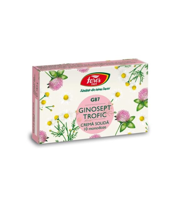 Ginosept Trofic Crema Solida, 10 Monodoze, Fares