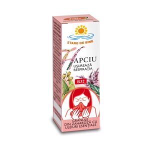 Granule din Zaharoza cu Uleiuri Esentiale Hapciu, 4 g, Fares