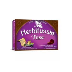 Herbitussin Tuse, 12 Comprimate, USP Romania