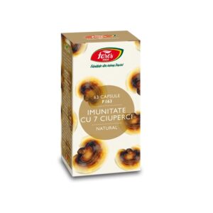 Imunitate cu 7 Ciuperci, F163, 63 Capsule, Fares