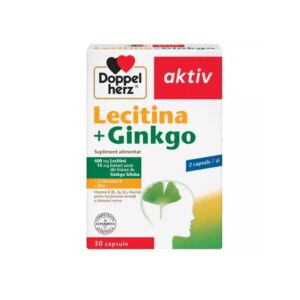Lecitina + Ginkgo, 30 Capsule, Doppelherz