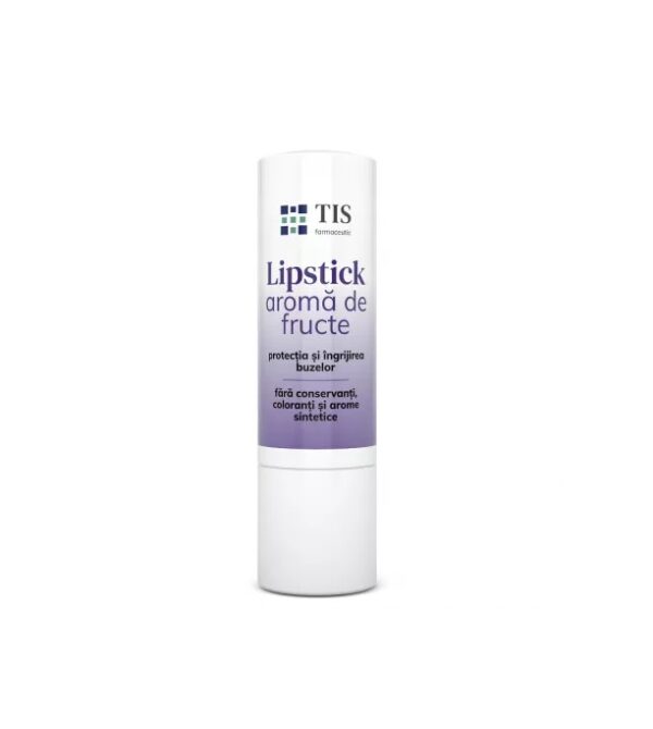 lipstick-cu-aroma-de-fructe-4-g-tis-farmaceutic-O14395-farmacia-morpheus Lipstick cu Aroma de Fructe, 4 g, Tis Farmaceutic