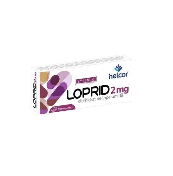 Loprid, 2 mg, 10 Comprimate, Helcor