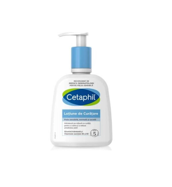 Lotiune de curatare, Piele Sensibilă Uscată, 236 ml, Cetaphil