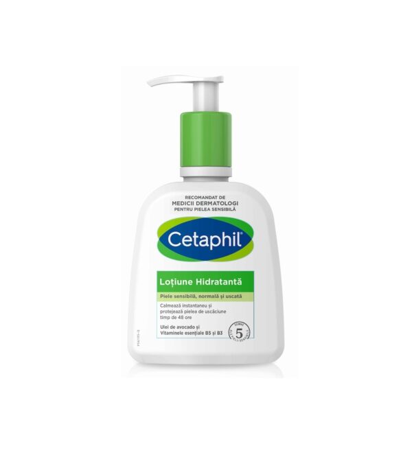 lotiune-hidratanta-fata-si-corp-piele-sensibila-uscata-cu-niacinamida-si-vitamina-e-236-ml-cetaphil-O30033-farmacia-morpheus Lotiune Hidratantă Față și Corp, Piele Sensibilă Uscată, cu Niacinamidă și Vitamina E, 236 ml, Cetaphil
