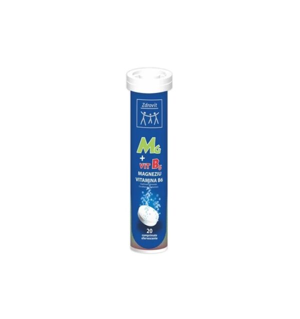 magneziu-vitamina-b6-20-comprimate-efervescente-zdrovit-O03125-farmacia-morpheus Magneziu + Vitamina B6, 20 Comprimate Efervescente, Zdrovit