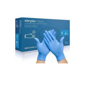 Manusi de Unica Folosinta, 100 Bucati, Classic Blue, S, Mercator Medical