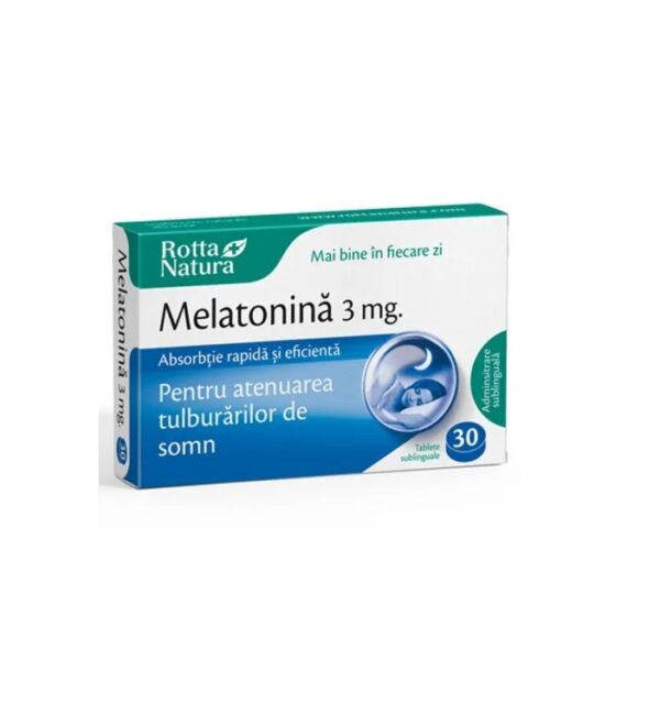 melatonina-3-mg-30-tablete-rotta-natura-O12947-farmacia-morpheus Melatonina, 3 mg, 30 Tablete, Rotta Natura