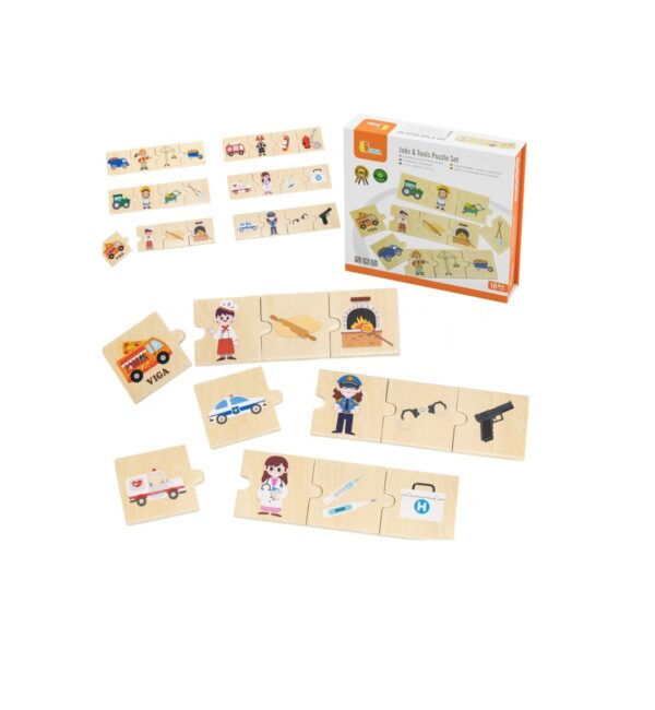 Meserii & Unelte, Set Puzzle, Viga