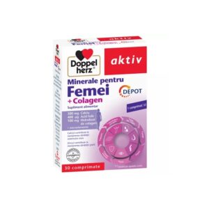 Minerale pentru Femei + Colagen, 30 Comprimate, Doppelherz