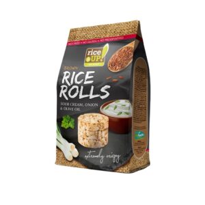 Mini-Rondele din Orez cu Ceapa si Smantana, 50 g, RiceUP!