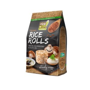 Mini-Rondele din Orez cu Ciuperci si Smantana, 50 g, RiceUP!