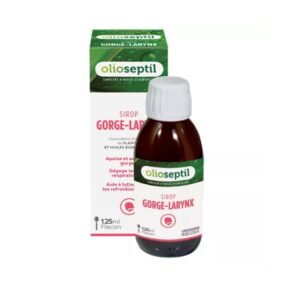 Olioseptil Sirop Gorge Larynx, 125 ml, Laboratoires Ineldea