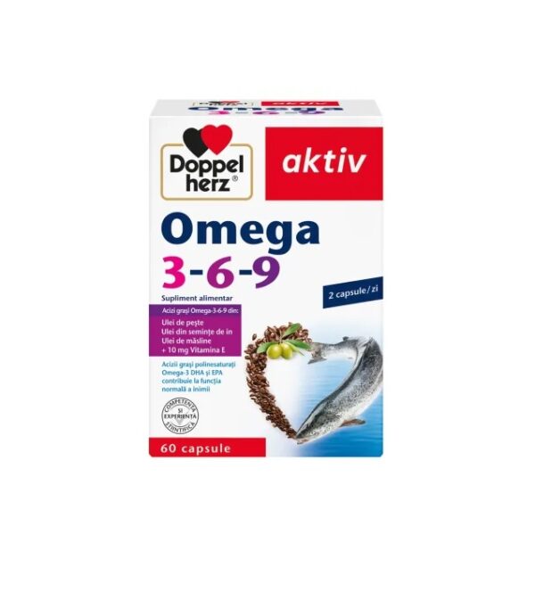omega-3-6-9-aktiv-60-capsule-doppelherz-O40789-farmacia-morpheus Omega 3-6-9 Aktiv, 60 Capsule, Doppelherz