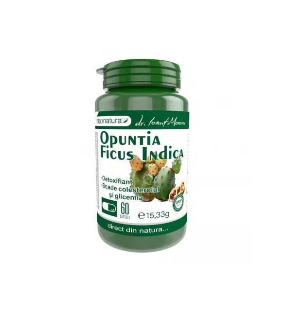 Opuntia Ficus Indica, 60 Capsule, Pro Natura
