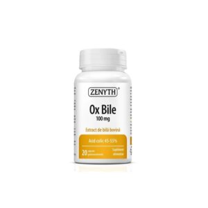 Ox Bile, 20 Capsule, Zenyth