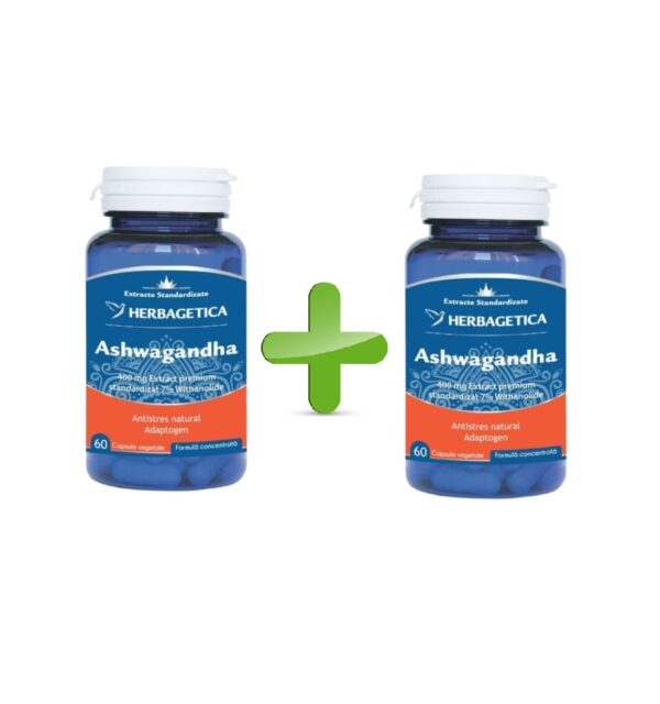 pachet-ashwagandha-60-60-capsule-herbagetica-O31188-farmacia-morpheus Pachet Ashwagandha, 60 + 60 Capsule, Herbagetica