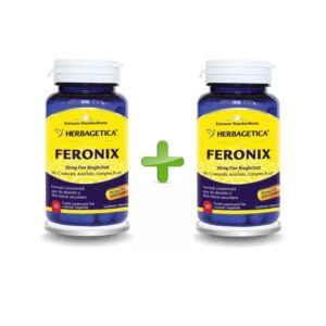 Pachet Feronix, 30 + 30 Capsule, Herbagetica