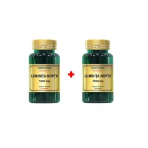 Pachet Luminita Noptii, 1000 mg, 60 + 30 Capsule, Cosmopharm