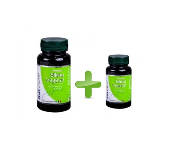 pachet-siliciu-vegetal-60-30-capsule-dvr-pharm-O31408-farmacia-morpheus Pachet Siliciu Vegetal, 60 + 30 Capsule, DVR Pharm