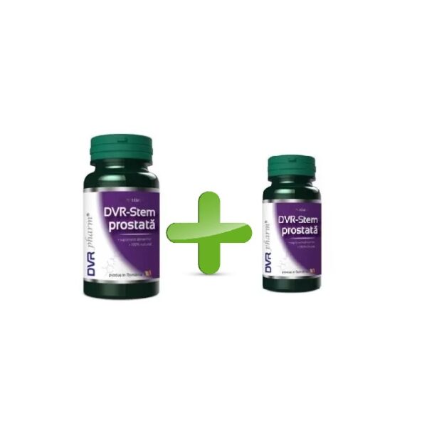 pachet-stem-prostata-60-30-capsule-dvr-pharm-O30245-farmacia-morpheus Pachet Stem Prostata, 60 + 30 Capsule, DVR Pharm
