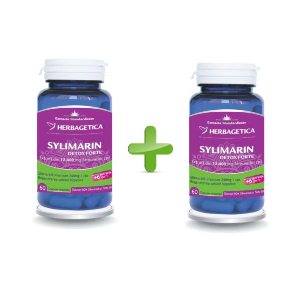 pachet-sylimarin-detox-complex-60-60-capsule-herbagetica-O31194-farmacia-morpheus Pachet Sylimarin Detox Complex, 60 + 60 Capsule, Herbagetica