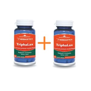 Pachet Triphalax, 60 + 60 Capsule, Herbagetica
