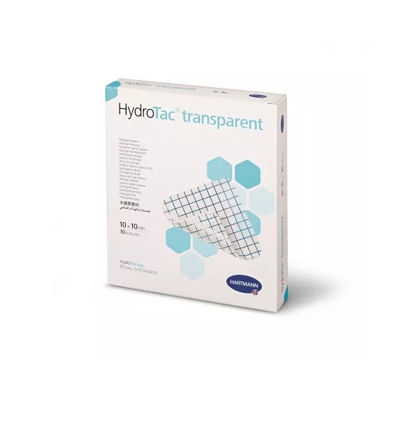 pansament-hidrogel-hydrotac-transparent-10-x-10-cm-10-bucati-hartmann-O22098-farmacia-morpheus Pansament Hidrogel HydroTac Transparent, 10 x 10 cm, 10 Bucati, Hartmann
