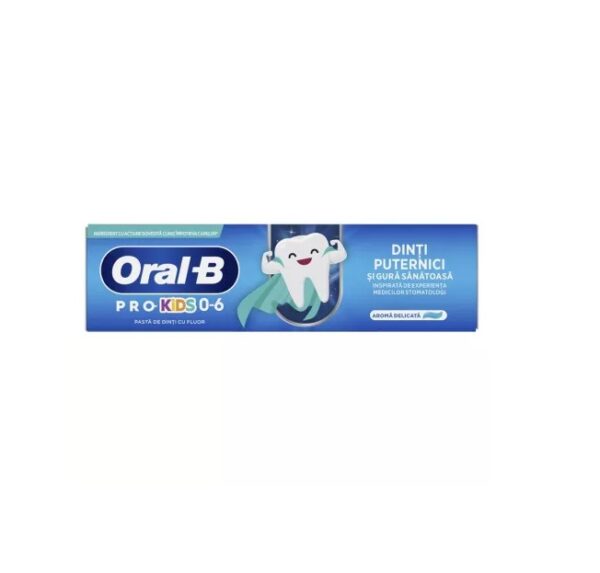 Pasta de Dinti Pro Kids 0-6, 50 ml, Oral B