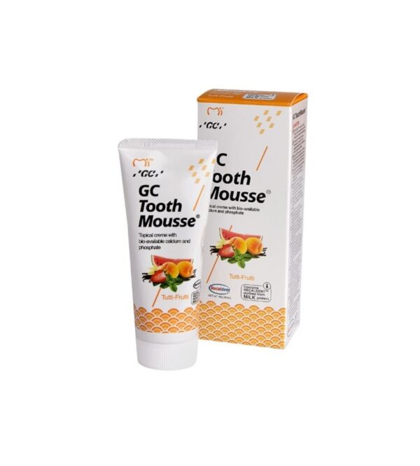 pasta-de-dinti-tutti-frutti-35-ml-gc-tooth-mousse-O31796-farmacia-morpheus Pasta de Dinti, Tutti Frutti, 35 ml, GC Tooth Mousse