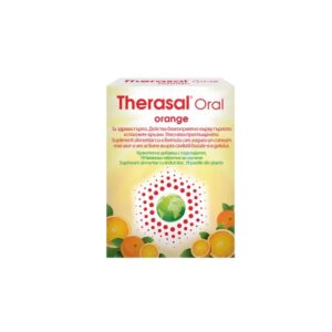 Pastile pentru Supt din Plante cu Aroma de Portocale Therasal Oral Orange, 18 Pastile, Vedra