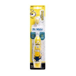 periuta-de-dinti-electrica-pentru-copii-4-ani-soft-minions-mr-white-O32193-farmacia-morpheus Periuta de Dinti Electrica pentru Copii, +4 Ani, Soft, Minions, Mr. White