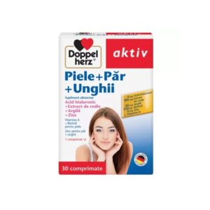 Piele + Par + Unghii Aktiv, 30 Comprimate, Doppelherz