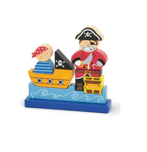Puzzle 3D Magnetic Pirat, Viga