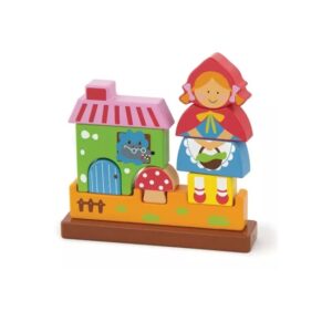 Puzzle 3D Magnetic Scufita Rosie, Viga