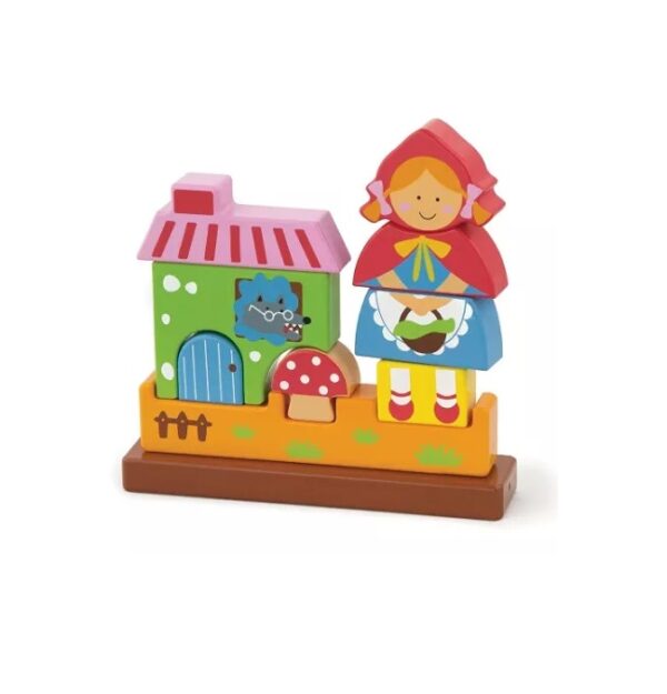 Puzzle 3D Magnetic Scufita Rosie, Viga